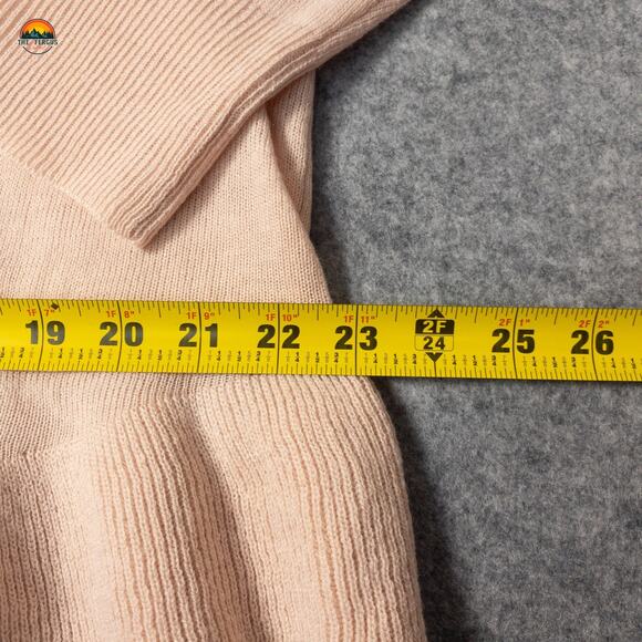 Lane Bryant Tunic Pullover Sweater Pink Long Sleeve Knit Women's 14/16 - Picture 5 of 11